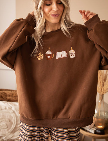 Simplicity Cozy Rituals Chestnut - Sweater