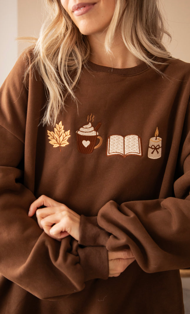 Simplicity Cozy Rituals Chestnut - Sweater