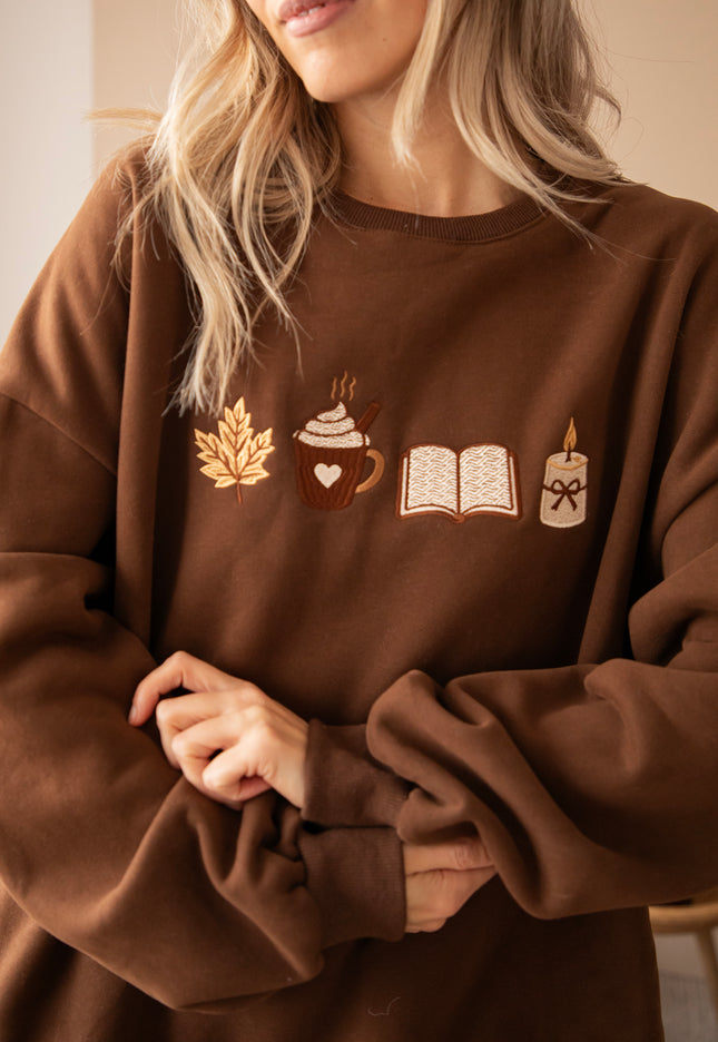 Pullover - Simplicity Cozy Rituals - Kastanie