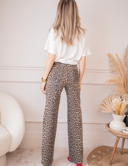 Zoë Leopard - Jeans