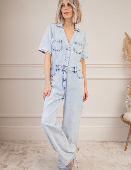 Denim Essence Soft Blue - Jumpsuit