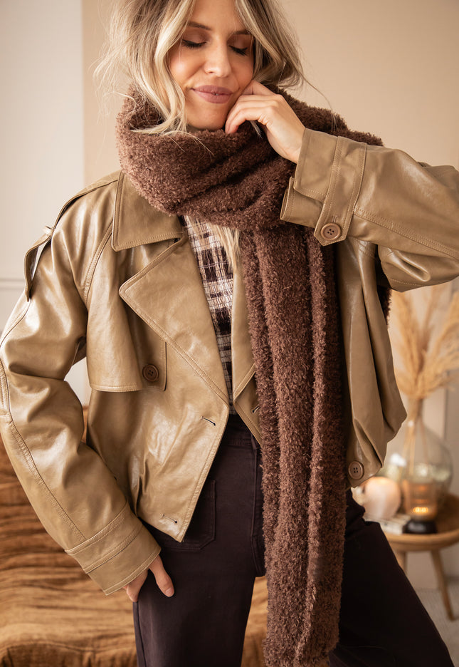 Jacke - Leather Weather - Olive