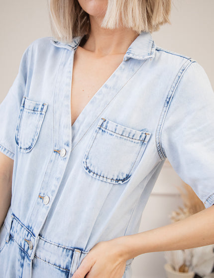 Denim Essence Soft Blue - Jumpsuit