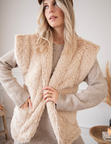 Furry Much Love Café Au Lait - Jacket