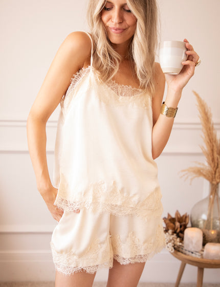 Romance In Lace Beige - Top