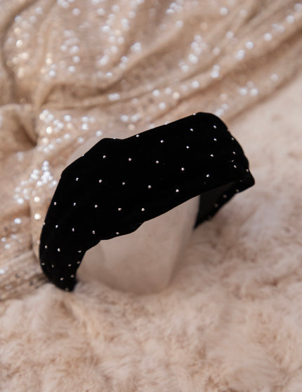 Twinkly Velvet Black - Diadeem