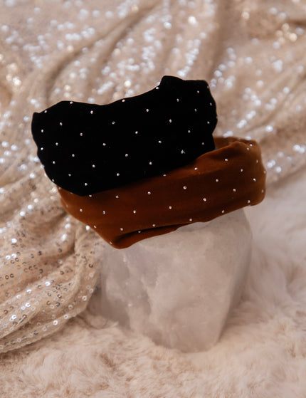 Twinkly Velvet Black - Diadeem