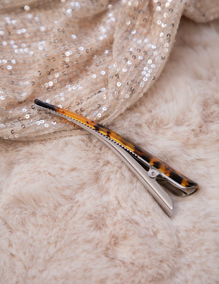 Haarspange - Wild Alligator - Camel