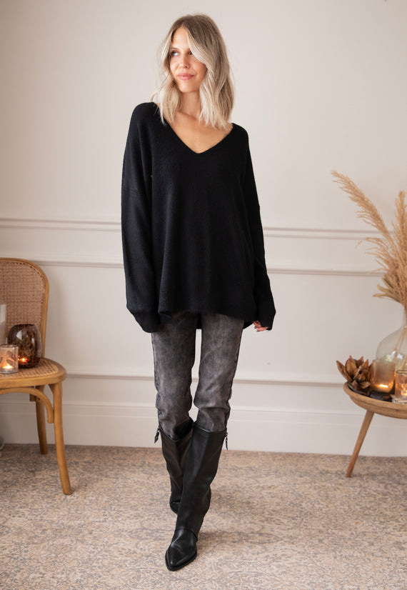 Pullover - Comfy Billie - Schwarz