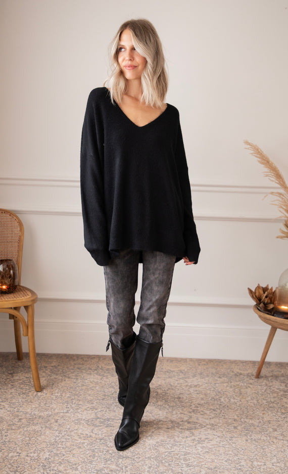 Pullover - Comfy Billie - Schwarz