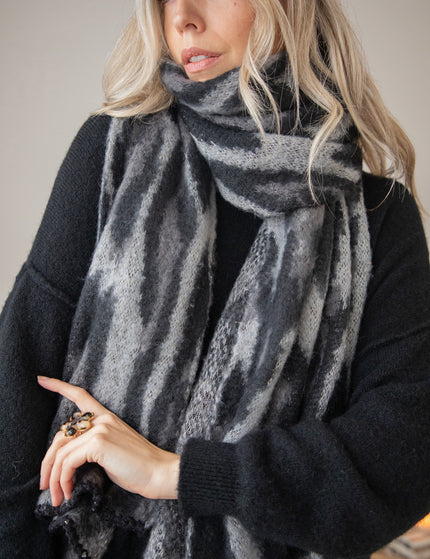 Wild Storms Grey - Scarf