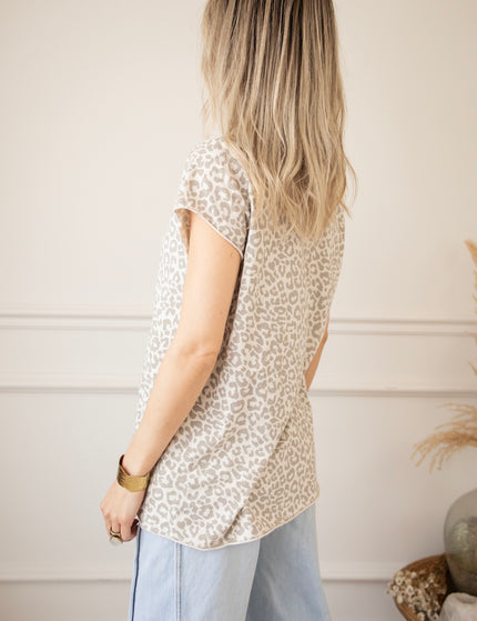 T-Shirt - Leopard Everyday - Beige