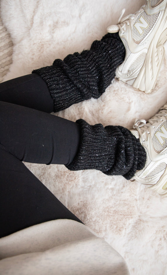 Twinkle Legs Black - Leg Warmers