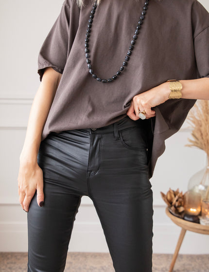 Essential Skinny Black - Broek