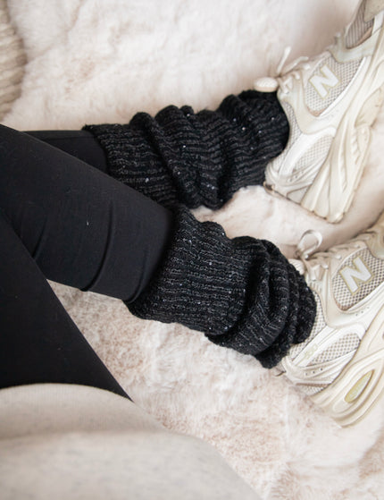 Beinwärmer - Twinkle Legs - Schwarz