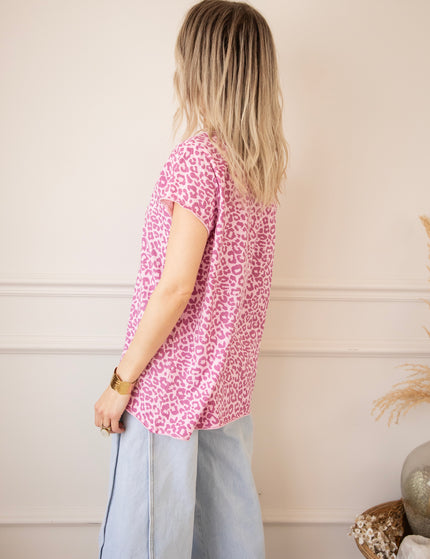 Leopard Everyday Pink - T-Shirt