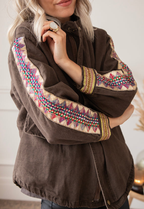 Jacke - The Charm - Dunkelbraun