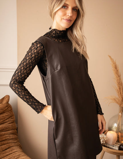 Vera Low Back Cacao - Dress