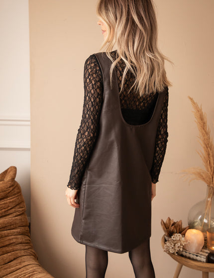 Vera Low Back Cacao - Dress