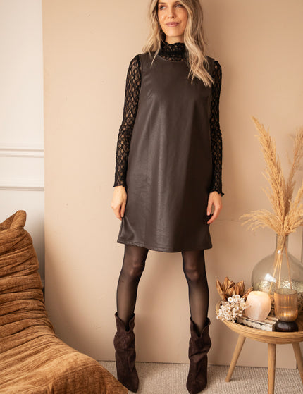 Vera Low Back Cacao - Dress