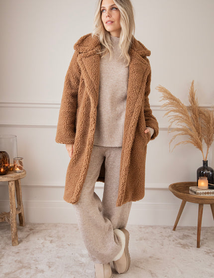 Teddy Charm Camel - Coat