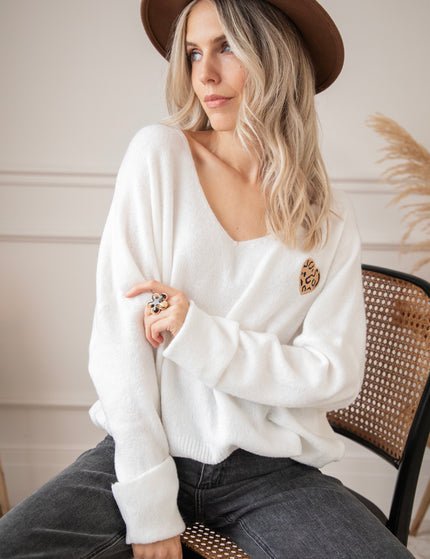 Soft Hearted Beige - Sweater