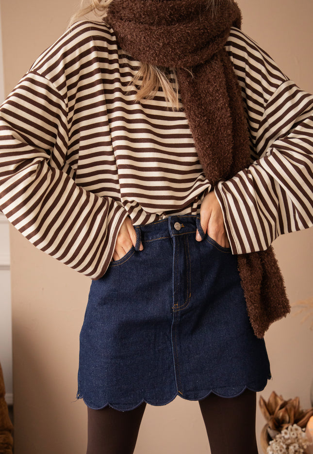 Rock - Wavy Darling - Dunkelblau