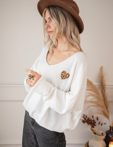 Soft Hearted Beige - Sweater