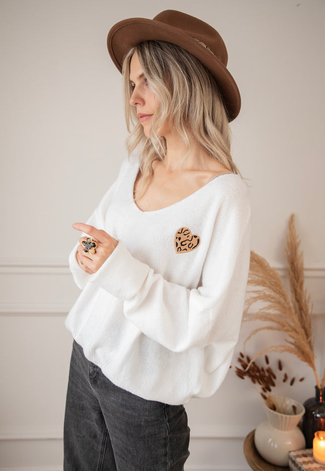 Soft Hearted Beige - Sweater