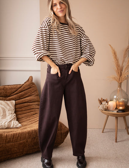 Bella Balloon Mahogany - Jeans