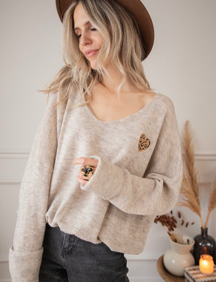 Soft Hearted Grey - Sweater