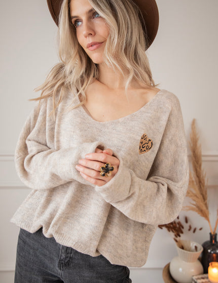 Soft Hearted Grey - Sweater