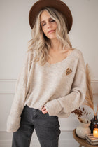 Pullover - Soft Hearted - Grau