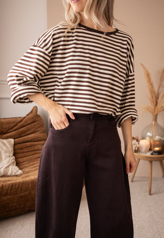 Jeans - Bella Balloon - Mahagoni
