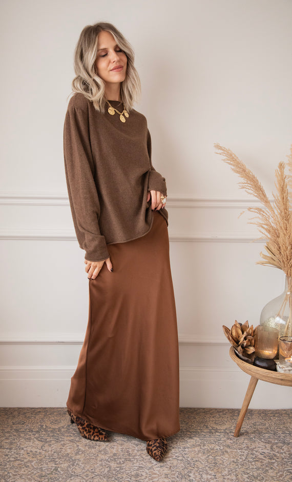 Maxirock - Silkylicious - Braun