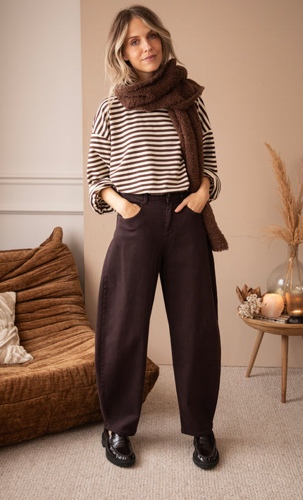 Bella Balloon Mahogany - Jeans