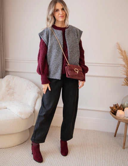 Easy Maddy Dark Grey - Jeans