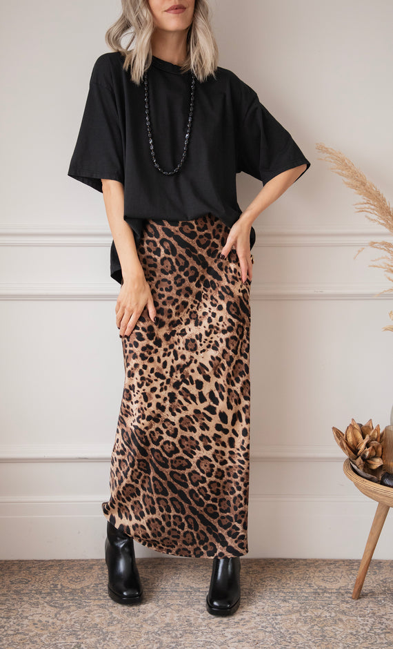 Maxirock - Silkylicious - Leo/Braun