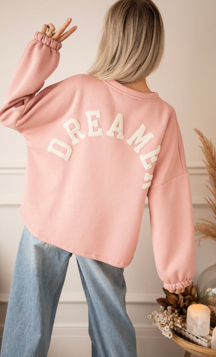 Lily Dreamer Baby Pink/Beige - Sweater