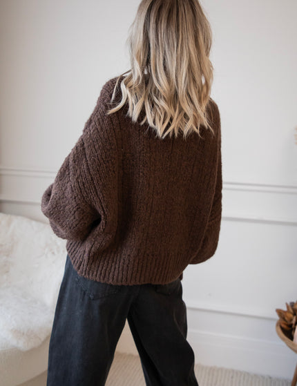 Cable Ease Choco - Sweater
