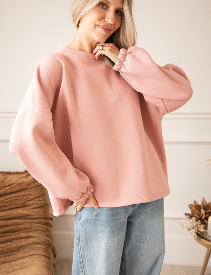 Lily Dreamer Baby Pink/Beige - Sweater