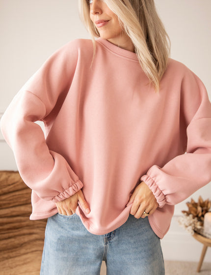 Lily Dreamer Baby Pink/Beige - Sweater