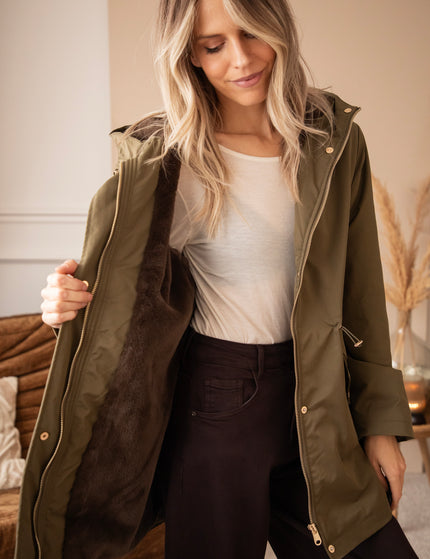 The Warm Side Khaki/Brown - Coat