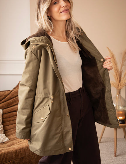 The Warm Side Khaki/Brown - Coat