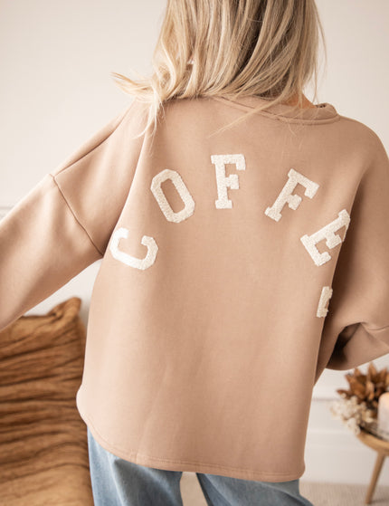 Lily Coffee Taupe/Cream - Sweater