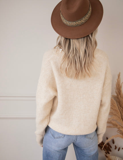 Lora Lou Beige - Sweater