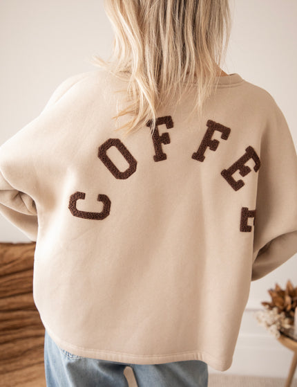 Lily Coffee Beige/Brown - Sweater