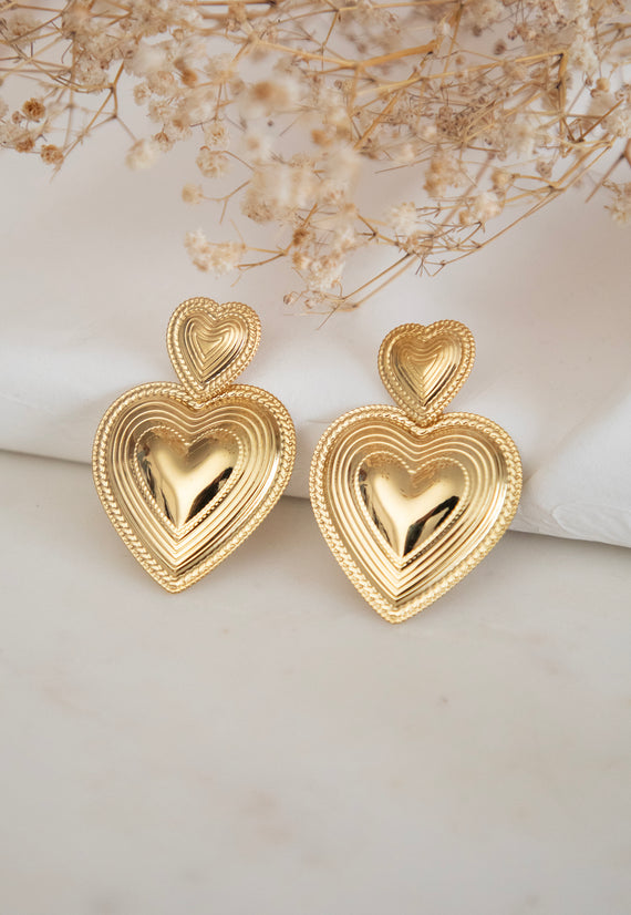 Amor Gold - Earrings