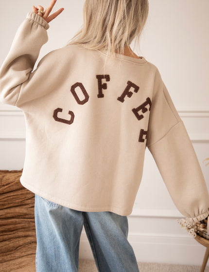 Lily Coffee Beige/Brown - Sweater