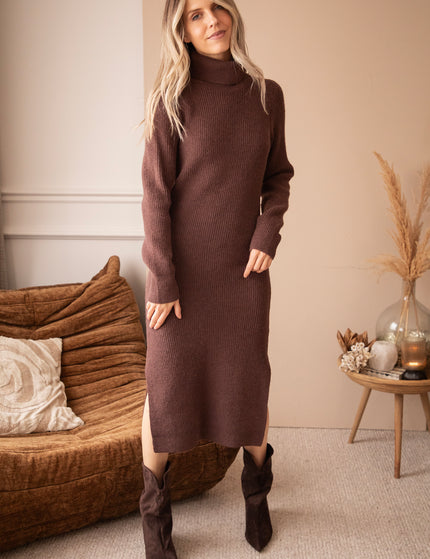Caroll Choco - Sweater Dress